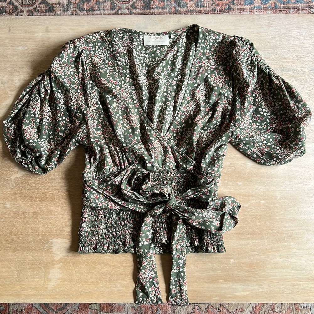 Auguste Gemima Hayes Blouse Khaki